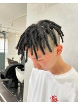 イト(ito)&nbsp;地毛ドレッドメンズ刈り上げパーマ特殊ヘア関西兵庫県姫路HIRO