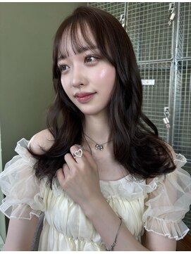 ロンドリゼル 札幌(Lond RiseL) *大人ガーリー アッシュグレーくびれレイヤー