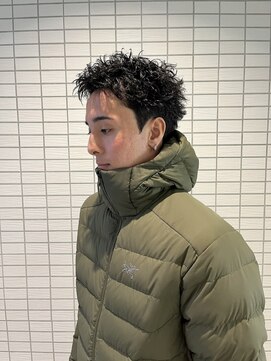 ラフカッターズZ 町田店 ピンパーマショート【町田/理容室/床屋/顔剃り/シェービング】