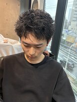 ブルニール 中崎町(BLEUNIR) スパイキーパーマ
