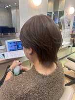 ブルースカイ 二俣川ドンキホーテ店(Blue-Sky)&nbsp;軽やかショートウルフ×ナチュラルベージュハイライト