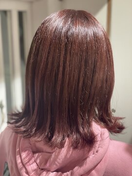 序 by coma academy salon 【序中野】暖色ブラウン外ハネボブ