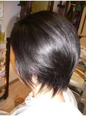 ショートのナチュラル矯正