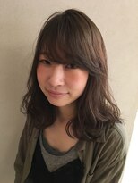 ロンド 銀座(Lond) 大人可愛い暗髪セミディ 担当 本田奈穂美