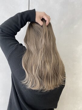 リフル 八王子(RIFULL) 【RIFULL八王子】外国人風　ベージュカラー ミルクティーカラー