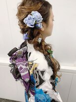 オーシャン(Ocean)&nbsp;[OCEAN Hair&Life藤原純]編みおろしアレンジヘア☆