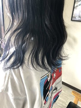 ルフテ(LOFTE) 裾カラー/ブルー☆