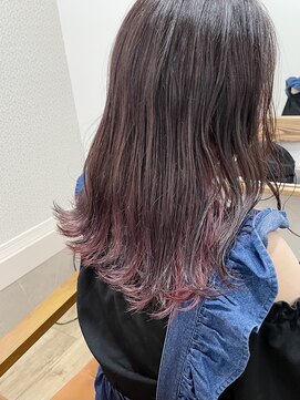 ジジ チーク 栃木(Gigi cheek) ・パープルベージュ×ベビーピンク