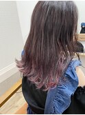 ・パープルベージュ×ベビーピンク