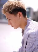 束感無造作×ツーブロック刈り上げ