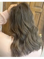 スーク 宜野湾店(suuk)&nbsp;コントラストハイライトミルクティー