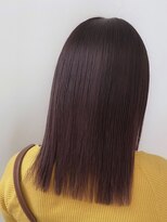 ゴーズゴードットビー 吉祥寺(go s go .b)&nbsp;ピンクラベンダーのぱつっとミディアム【吉祥寺】