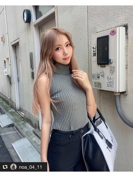 ミラク 町田(MIRAC) 【MIRAC町田店】インフルエンサー井上望愛ちゃんシールエクステ