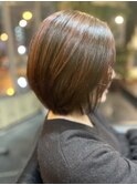 20代30代40代50代ひし形丸みショート◎