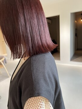 メイン(『 』main) 美髪×チェリーレッド