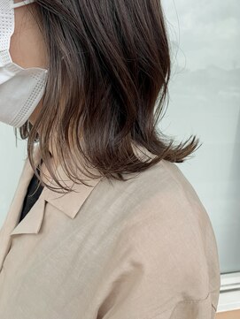 アイアール(iR) #ミディアム#ゆるふわ#デザインカラー〈トップスタイリスト東〉