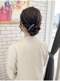 ＊THE  RIRE.  くずしすぎないシニヨンアレンジ＊