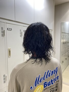 アッシュ 鷺沼店(Ash) 波巻き×メンズウルフ