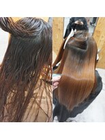 ヘアテリア リュウ 大塚(hair teria ryu) 縮毛矯正/髪質改善/艶髪ストレート