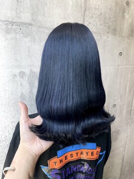 アラレ(ARARE) 似合わせデザイン　【ネイビーブルー】