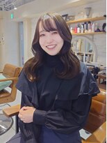 ラボヌールヘアーリアン 川越店(La Bonheur hair Lien)&nbsp;小顔くびれ巻/レイヤーロング