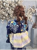 【ツインアレンジ】和装ヘアセット