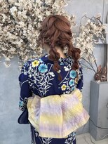 フォトリンクキポ 日本橋(Photo link ki.po)&nbsp;【ツインアレンジ】和装ヘアセット