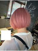 20代/30代/40代/ブリーチ/ピンクカラー/ハイトーン