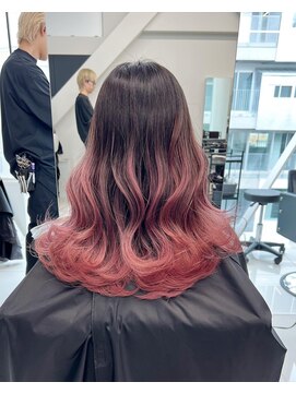 アライブ キチジョウジ(ALIVE Kichijoji) 【ALIVE吉祥寺】ピンクバレイヤージュカラー