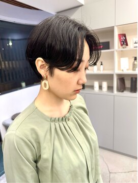 ダル 渋谷/表参道(DAL.) 大人っぽい垢抜けハンサムショート