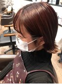 【ミニボブ　外ハネ】
