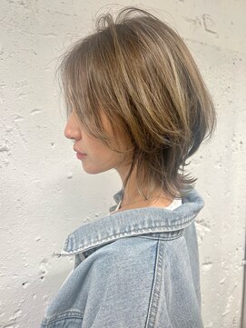 ダブルトーキョー シブヤ(W-TOKYO SHIBUYA) 小顔ネオウルフ　ウルフカット