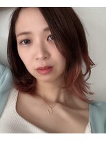 ヴィアーレ(VIALE)&nbsp;毛先カラー(裾カラー)