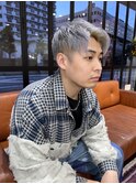 JANU メンズショート/ホワイトシルバー