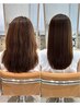 [健康毛～ダメージ毛まで対応］プレックスストレート  ￥34,100 → ￥33,000