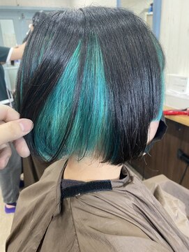 シーン(SeeN.) ライトブルーインナーカラー