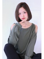 オーロ Costa西宮北口(ORO)&nbsp;20代30代40代50代斜めバンググレージュカラーシルキーベージュ