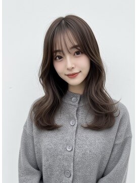 オットット(OttottO) 韓国ヘア☆レイヤーカットグレージュくびれヘア