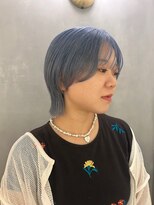 アース 高円寺店(HAIR & MAKE EARTH)&nbsp;ブルーカラー♪  【@mppp_32485】