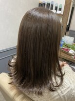 カミケン 清明店(kamiken.)&nbsp;透明感カラー◎グレージュカラー【カミケン清明店/福島】