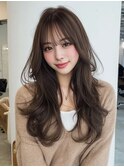 ゆるウェーブナチュラルロング[伊丹駅/髪質改善/白髪染め]