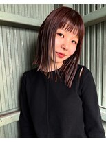 カップラ(cupra) ストレート　× ミディアムボブ