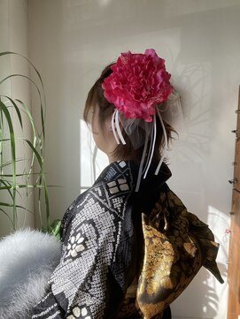 ケイズプラスカラン(HAIR AND MAKEUP K's PLUS calin) 成人式前撮り