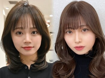 ミユーズ 表参道(Miyu's)の写真/顔周りから全体のシルエットを計算し尽くした理想的なミディアム・ロングヘアをご提案します☆