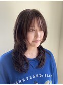 黒髪/クラゲヘアー/オリーブグレー/小顔/ココアベージュ/南草津