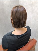 ステアー(stair) タイトボブ/明るい白髪染め/髪質改善/外ハネ/【大宮】