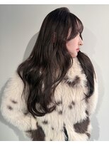 ノック(knock)&nbsp;ブリーチなしダブルカラーラベンダーチョコ