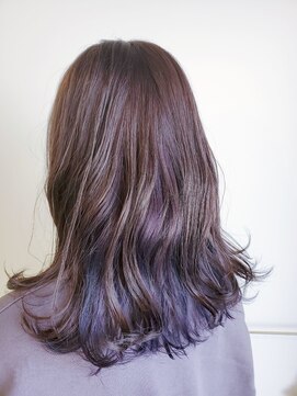 ククル ヘアー(cucule Hair) 京都・西院cuculehair 春色ラベンダー
