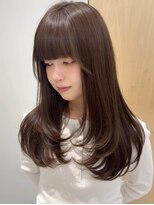 ローウェ 渋谷(Louwe)&nbsp;透明感たっぷりヘーゼルベージュ＊misaki＊