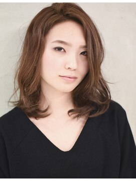 スノッブリコ(snob rico) [snob rico.]　ミックスカラー×ランダムカール［佐野友彦］